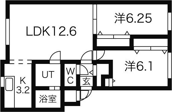 プレベールの間取り