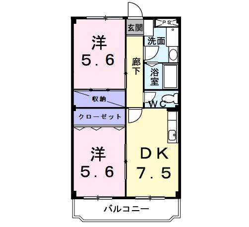 メゾン・ド・ビューの間取り