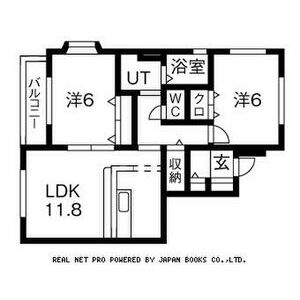 ポプラールの間取り