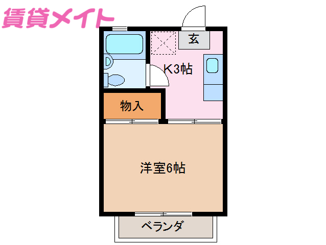 ブセナテラスの間取り