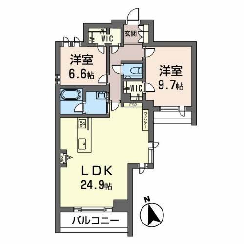 ＳｈａＭａｉｓｏｎＳｔａｇｅ大手町の間取り