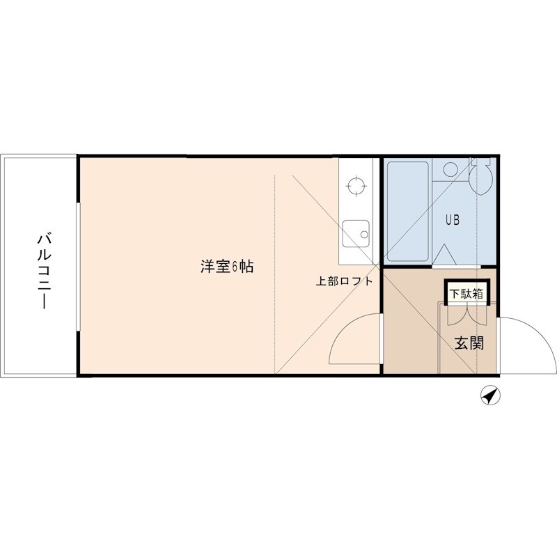 アネックス東浦和の間取り