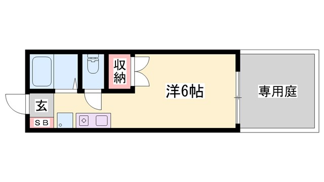 エクシブ津市場の間取り