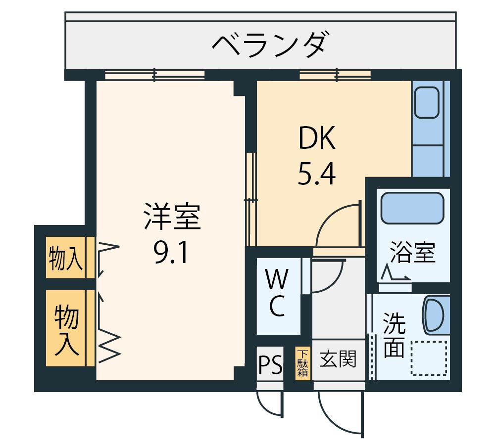 ボナールの間取り