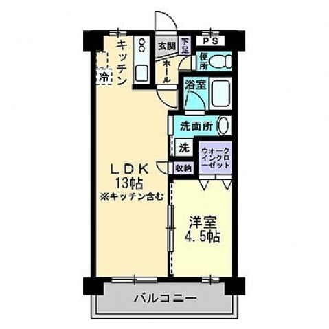 下中野S－１ビルの間取り