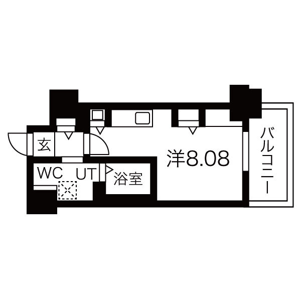 パシフィックタワー札幌の間取り