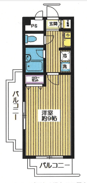 ボナール１７ＢＬＤの間取り