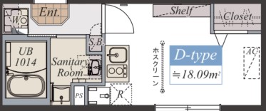 北区東十条のマンションの間取り