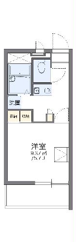 レオパレス早苗の間取り