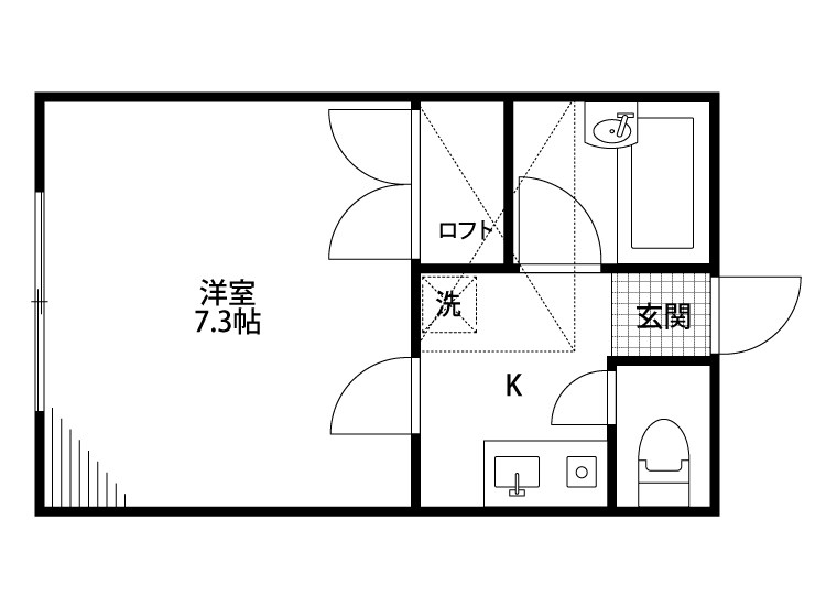 シルバービレッジの間取り