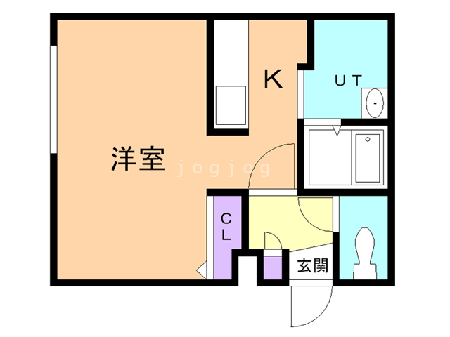 ヴェルテュ３８の間取り