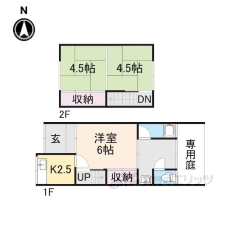 平和ハイツの間取り