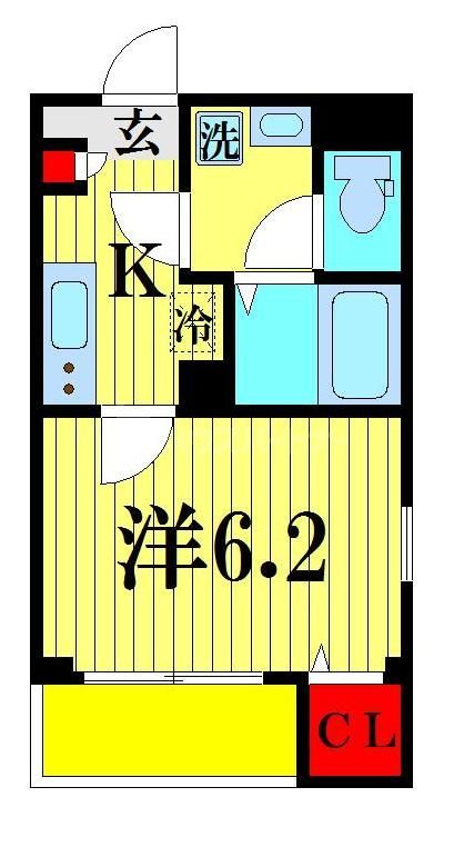 【松戸市日暮のマンションの間取り】