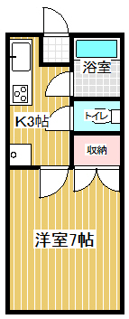 サンハイツアカシヤの間取り