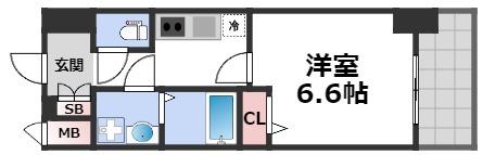 ベイサイドパークOSAKAサウスレジデンシスの間取り