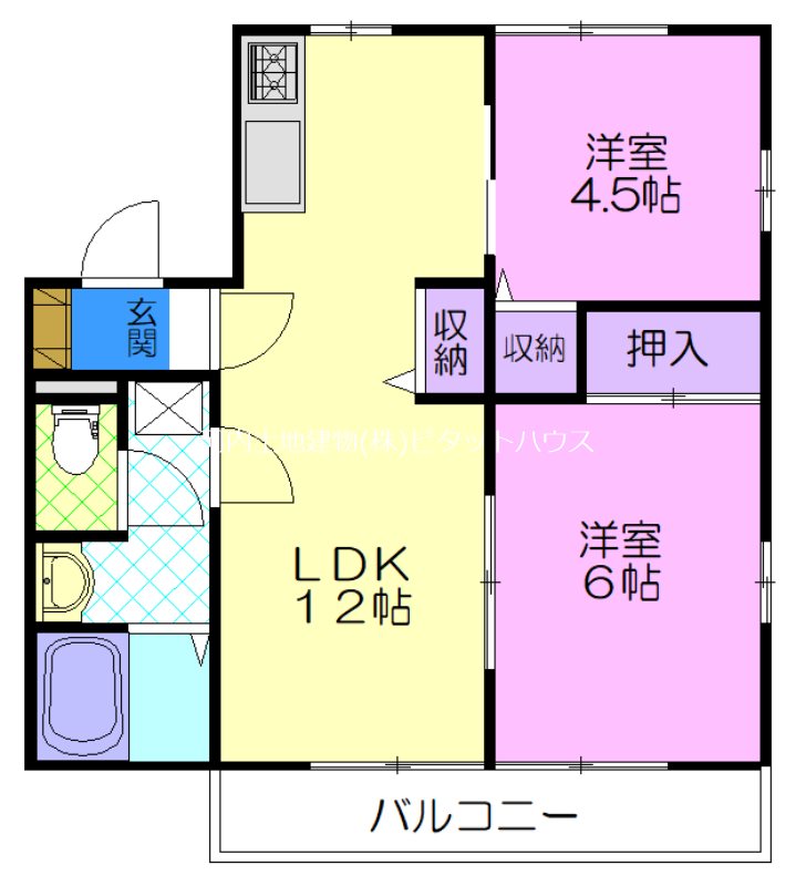 エーデルハイムの間取り