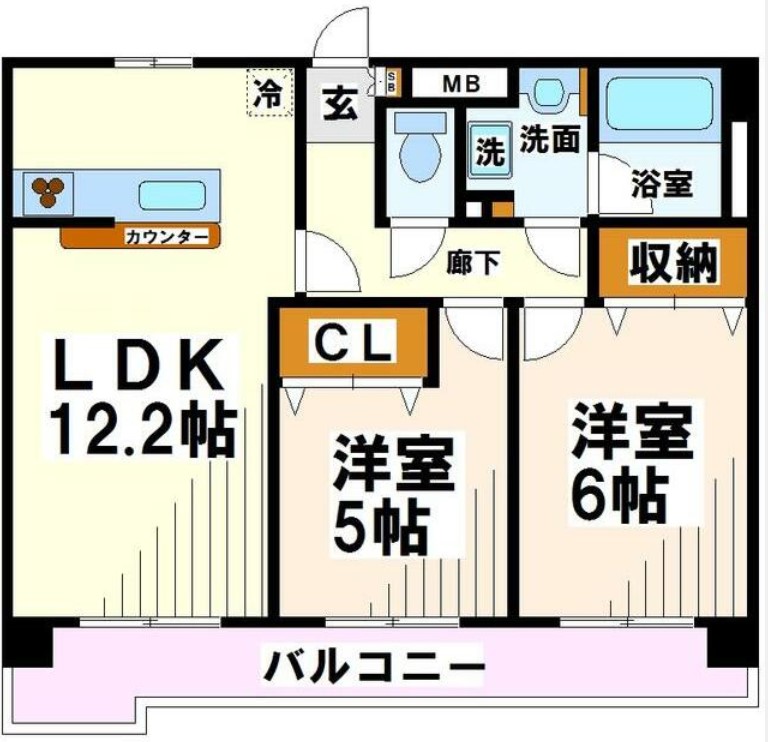 アヴニール小澤の間取り
