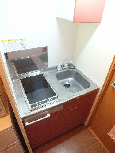 キッチン　あったまり早い電気調理器2口