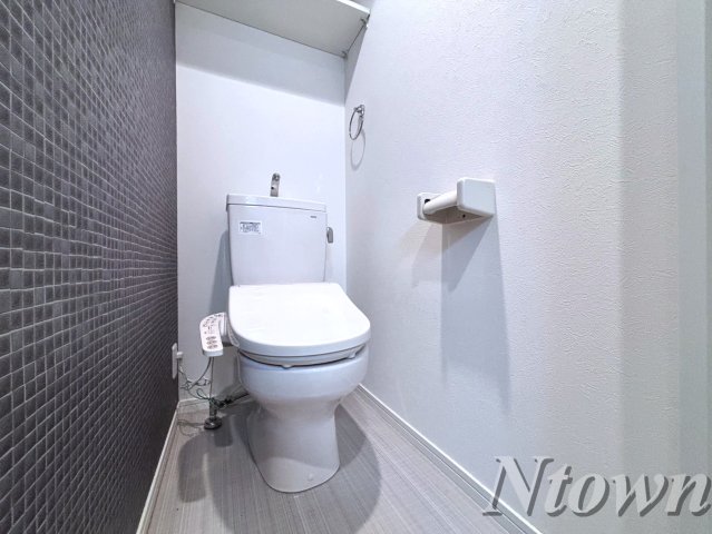 トイレ　ゆったりとした空間のトイレです