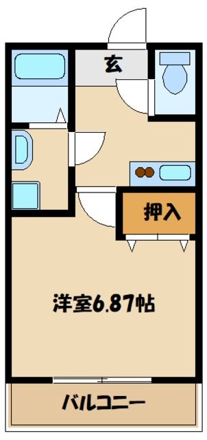 LA Felicia相模原の間取り写真