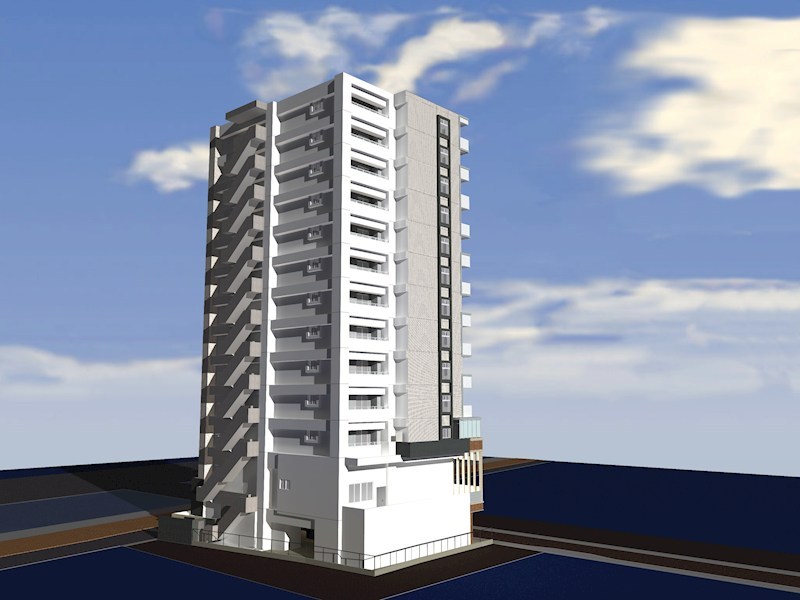 建物外観　パース