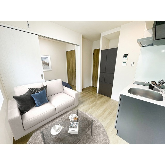 居室・リビング　家具・調度品等はＣＧ加工です。実際の賃貸住居には含まれません