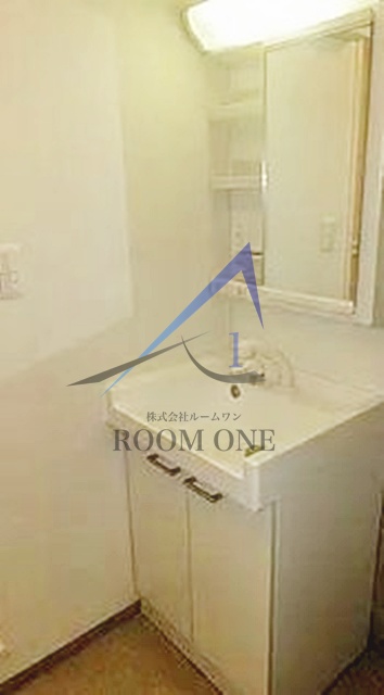 洗面設備　洗面台です。