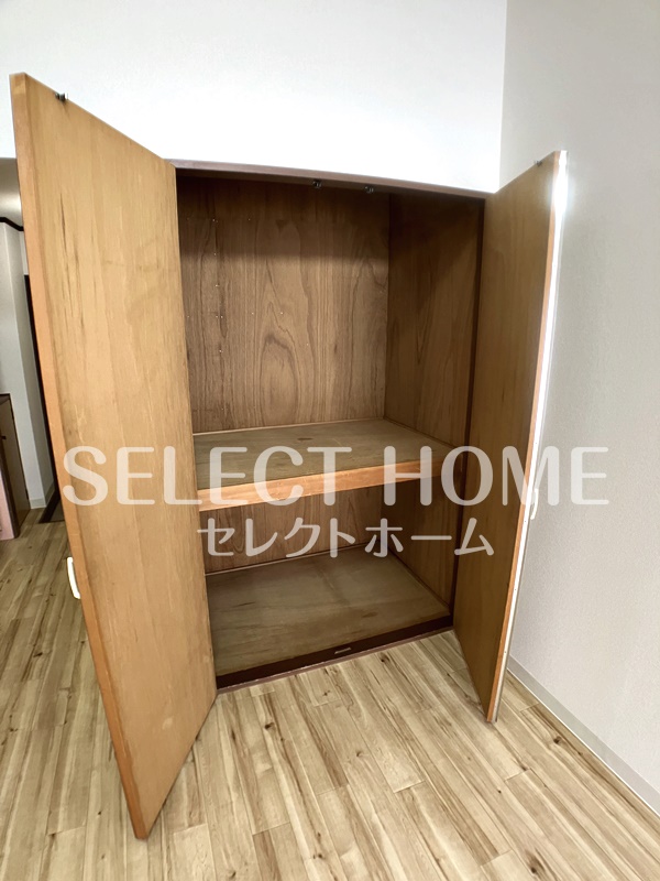 収納　たっぷりとした収納スペースです 同型タイプ