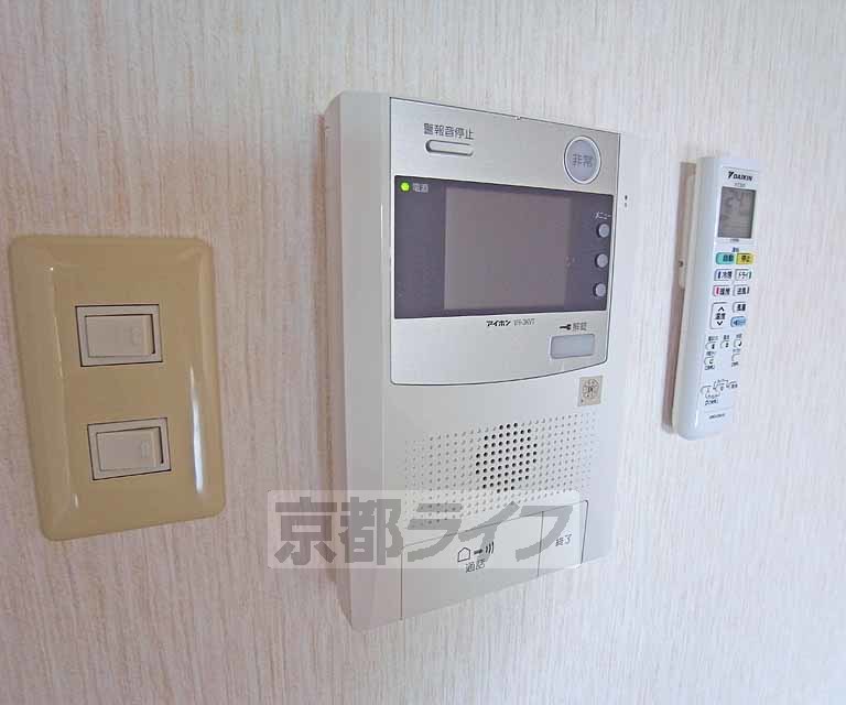 セキュリティ　誰が来ても安心です。