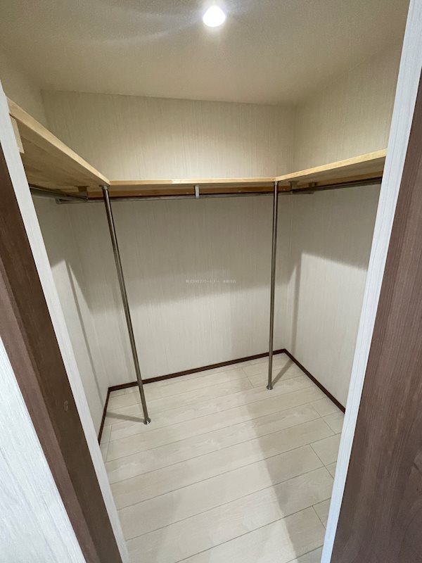 収納　大容量ウォークインクローゼット！