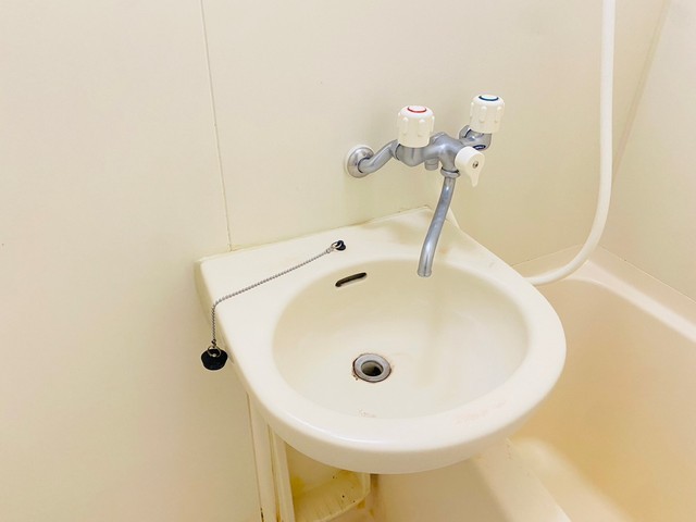 洗面設備　※別４号室タイプの写真です