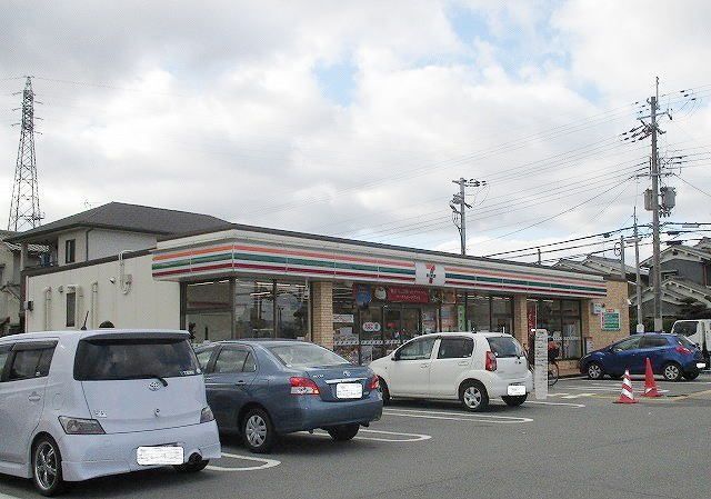 コンビニ　セブン-イレブン 橿原豊田町店（コンビニ）まで450m