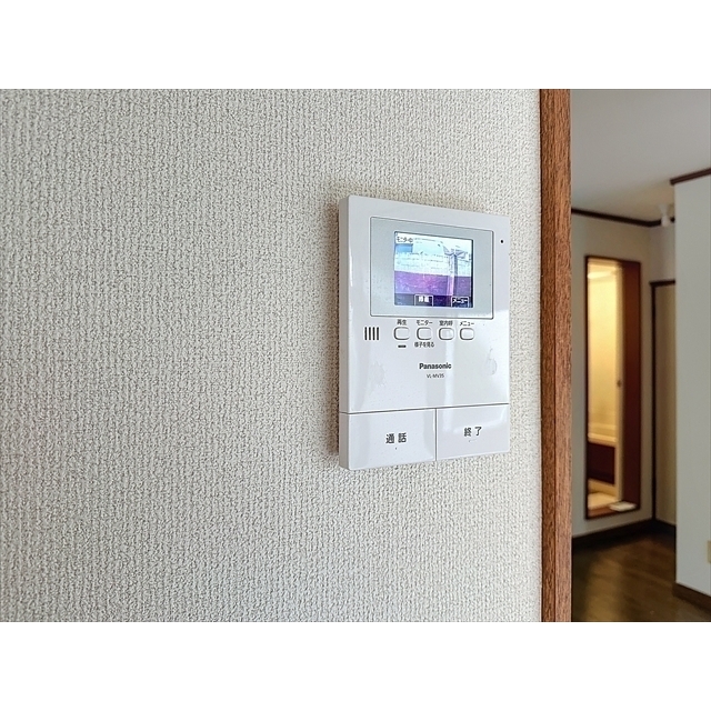セキュリティ　映像で来訪者を確認できるＴＶドアホン