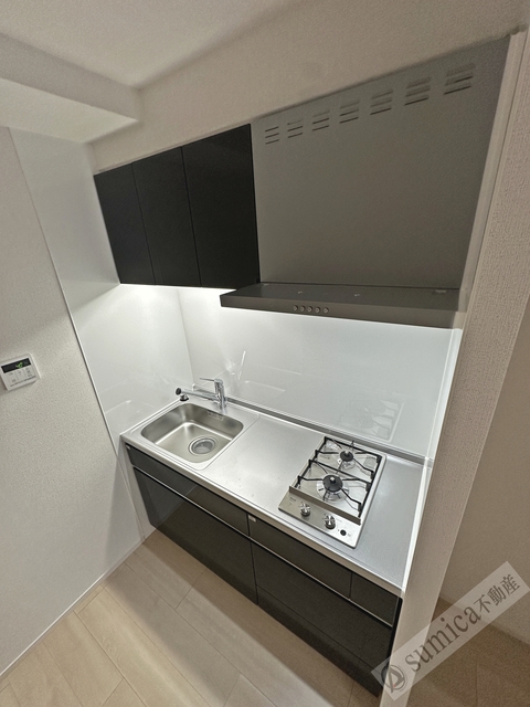 キッチン　２口システムキッチン・お料理もグレードアップ♪