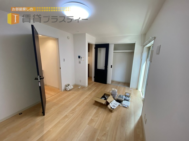 居室・リビング　横長で体感かなり広く感じます。