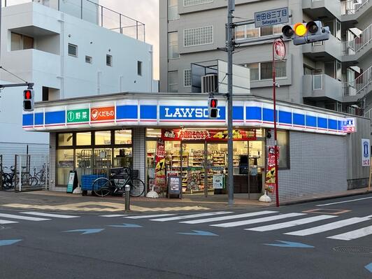 コンビニ　ローソン世田谷駅北店（コンビニ）まで393m
