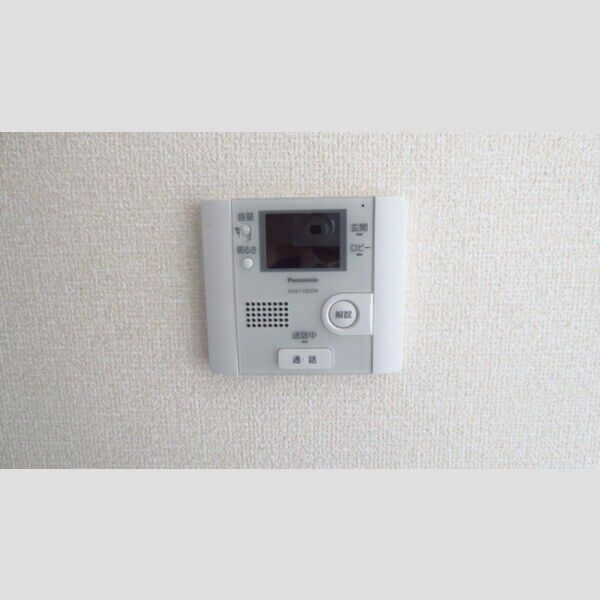 セキュリティ　訪問者を確認できるTVモニターホンです