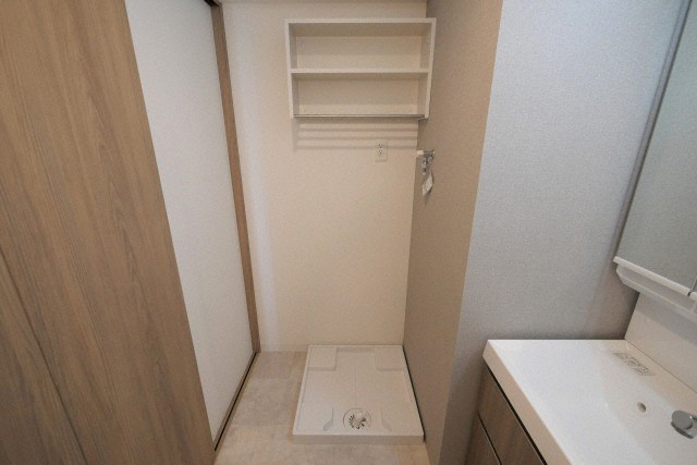 その他設備　洗濯機置き場です
