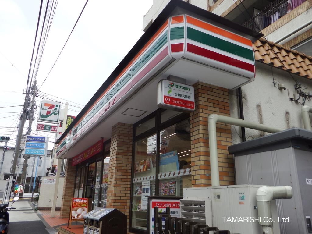 コンビニ　セブンイレブン新宿喜久井町店（コンビニ）まで160m