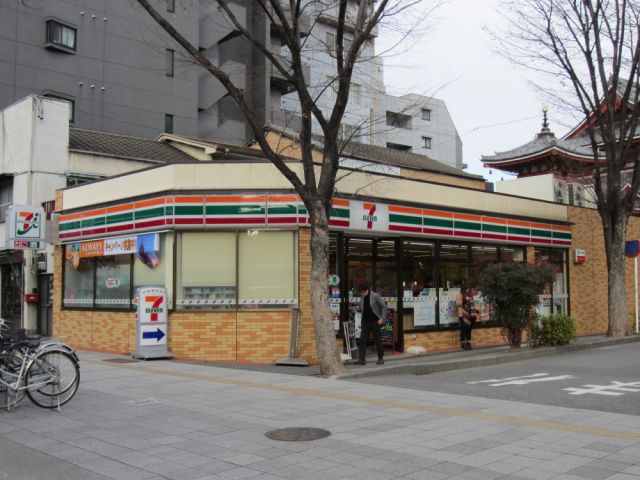 コンビニ　セブンイレブン（コンビニ）まで80m