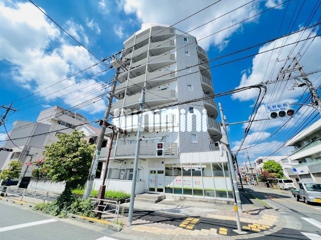 建物外観　京王線特急駅、徒歩４分、マンション