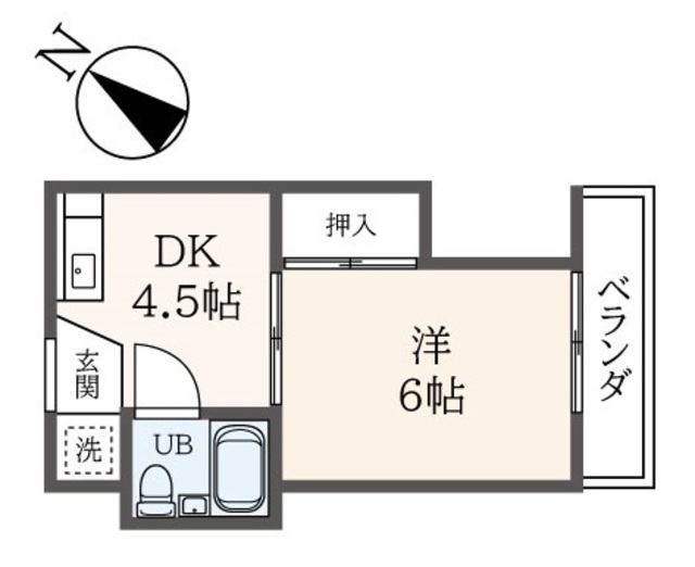 ヘリオス相互378方南町パートIの間取り写真