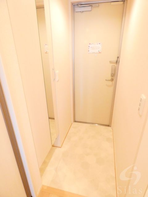 阪神本線 大物駅 徒歩2分 3階建 築10年の玄関写真