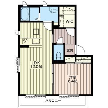 ＪＲ宇都宮線 野木駅 徒歩6分 2階建 築17年の間取り写真