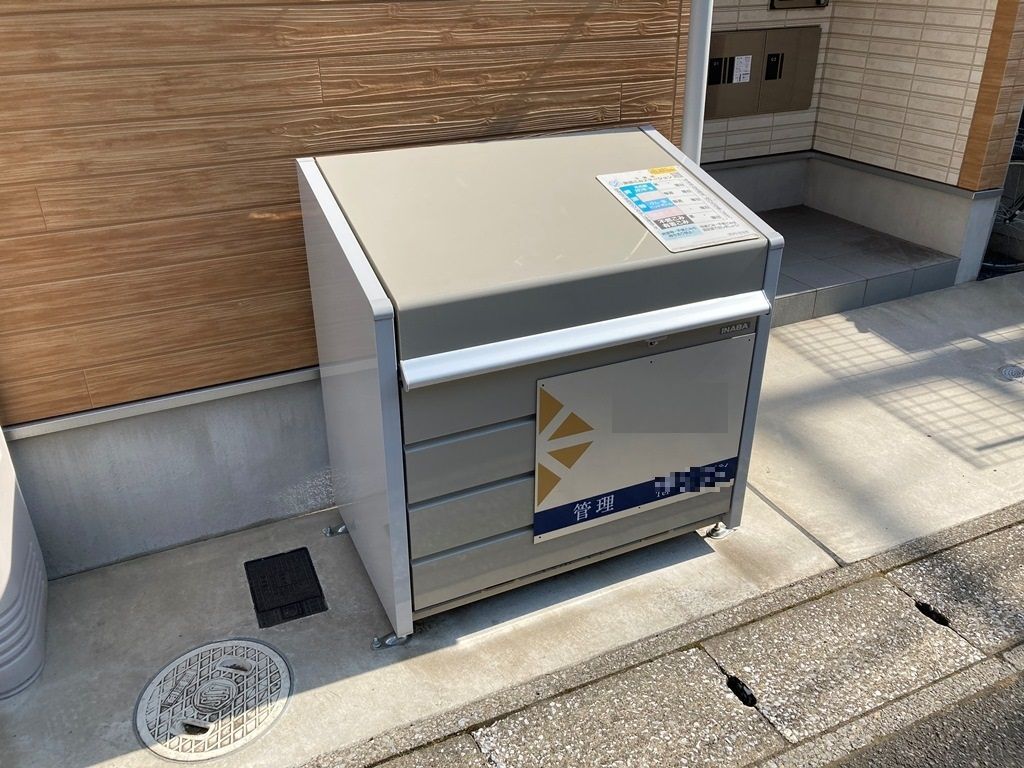 その他共有部分　入居者専用ごみ置き場です