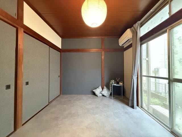 朝日ハイツの居間写真