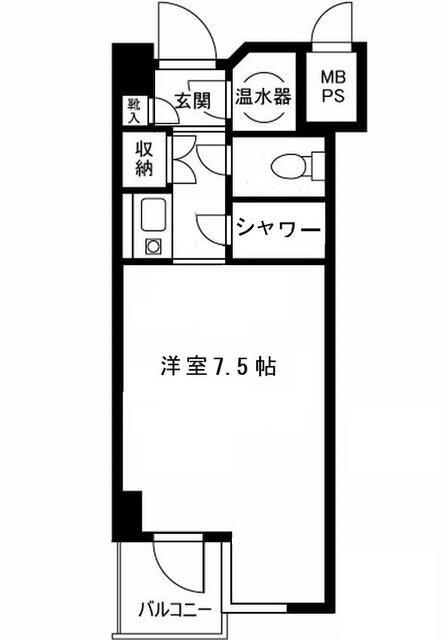 パークハイツ池袋の間取り写真