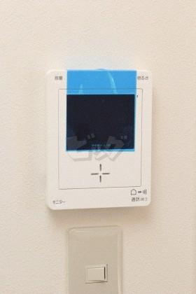 セキュリティ　TVモニターホンでお客様のお顔も見えて安心です！