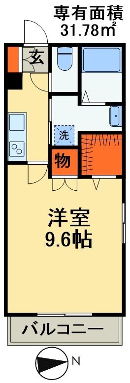 CRONOS クロノスの間取り写真