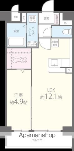 シャルマン土井IIの間取り写真